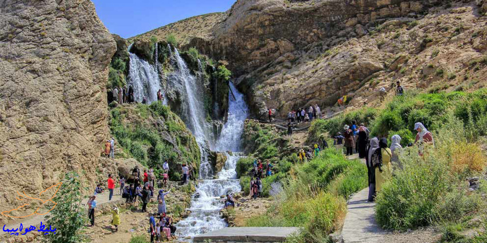 آبشار شیخ علیخان | بهشتی در دل کوهرنگ