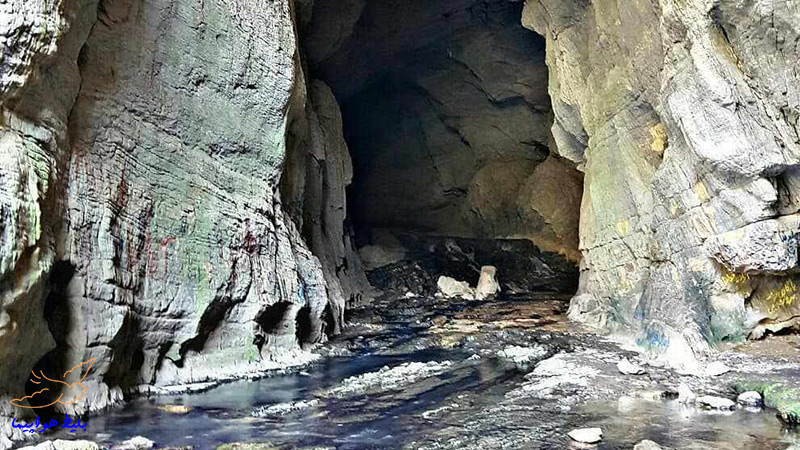 بازدید از غار زیبا و جالب دیو سپید آبشارهای شیرآباد
