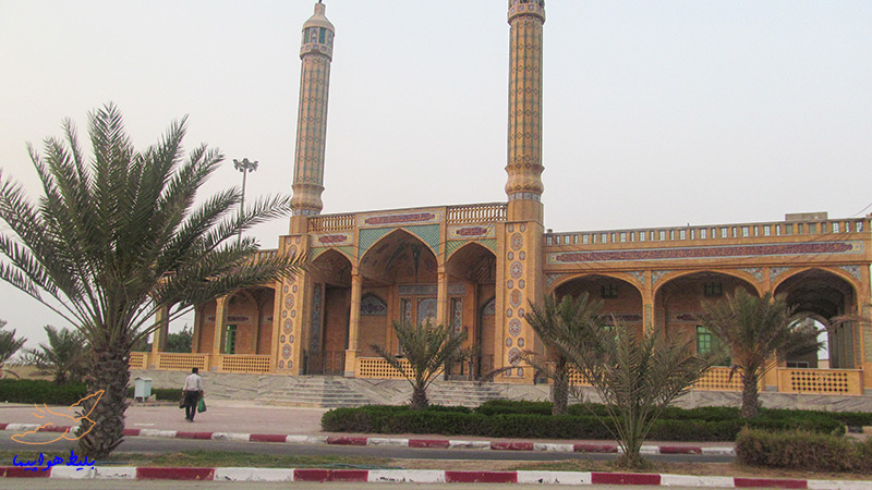 بازدید از مسجد تاریخی روستای باغو کیش